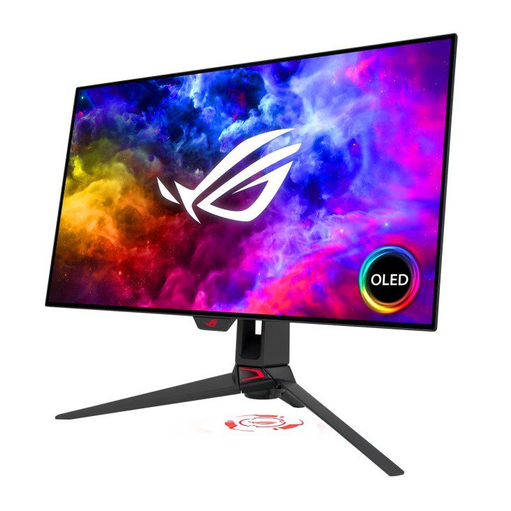 ASUS ROG Swift OLED PG27AQDM 240Hz 1440p OLED 0.03ms G-SYNC Gaming Monitor - Image 3