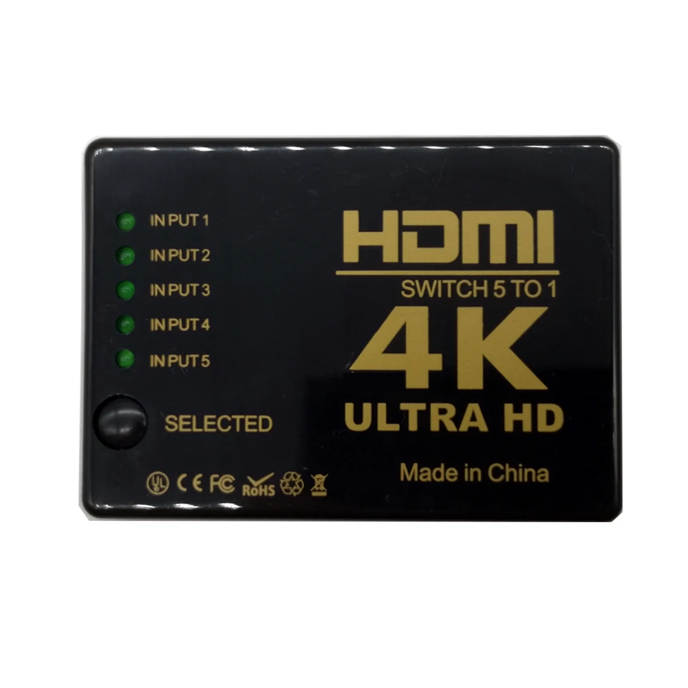 HDMI Switch 2K 4K 5 Port - Image 3