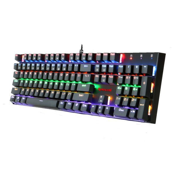 REDRAGON K565R RUDRA Rainbow Backlit Mechanical Gaming Keyboard (Black)