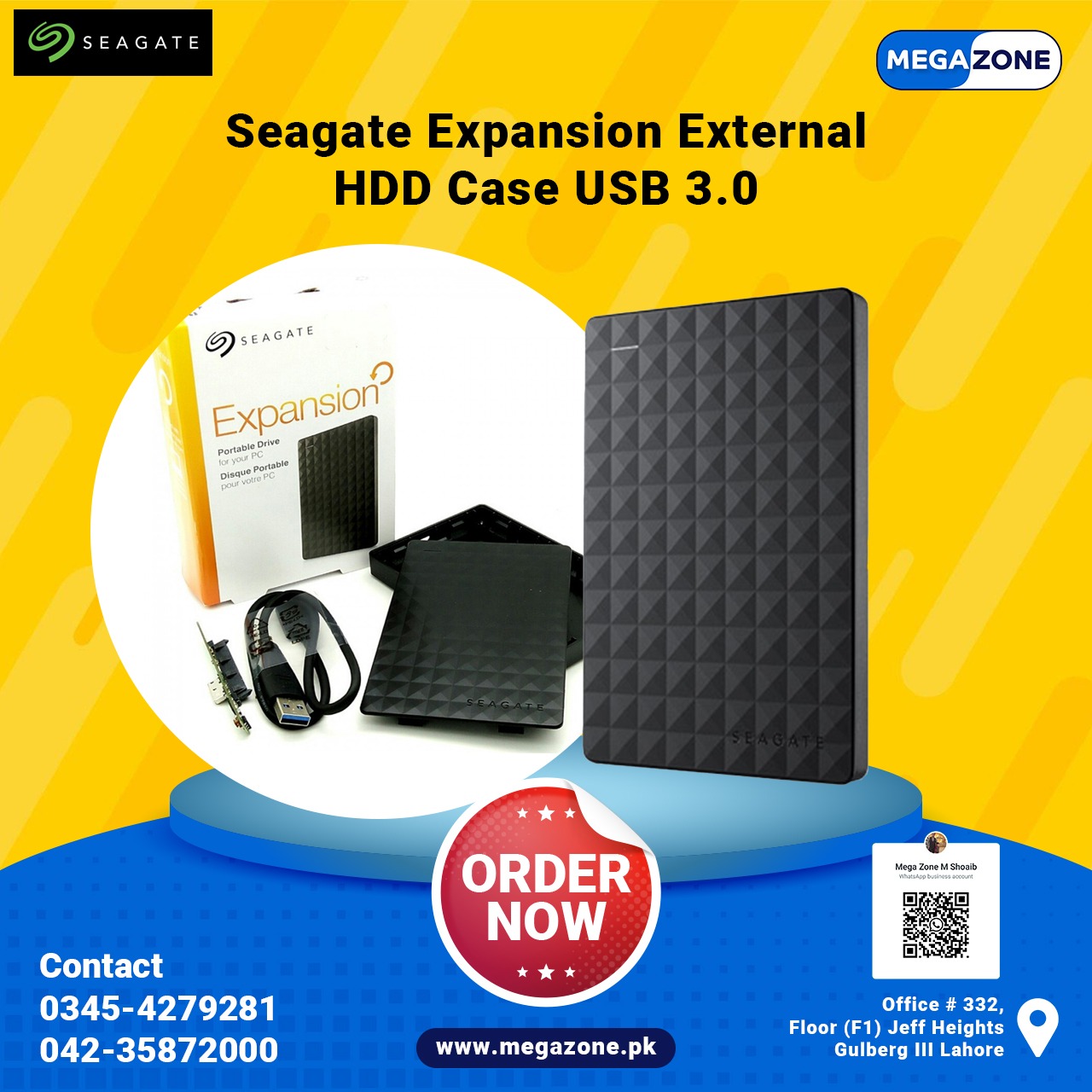 Seagate Expansion External HDD Case USB 3.0 - Image 3