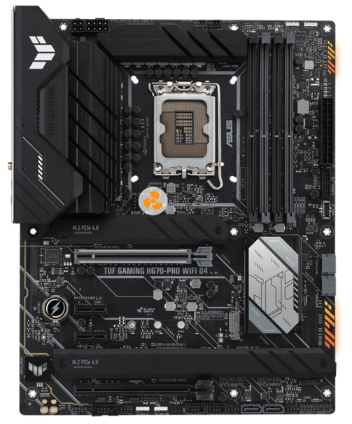 ASUS TUF GAMING H670-PRO WIFI D4 Motherboard - Image 3