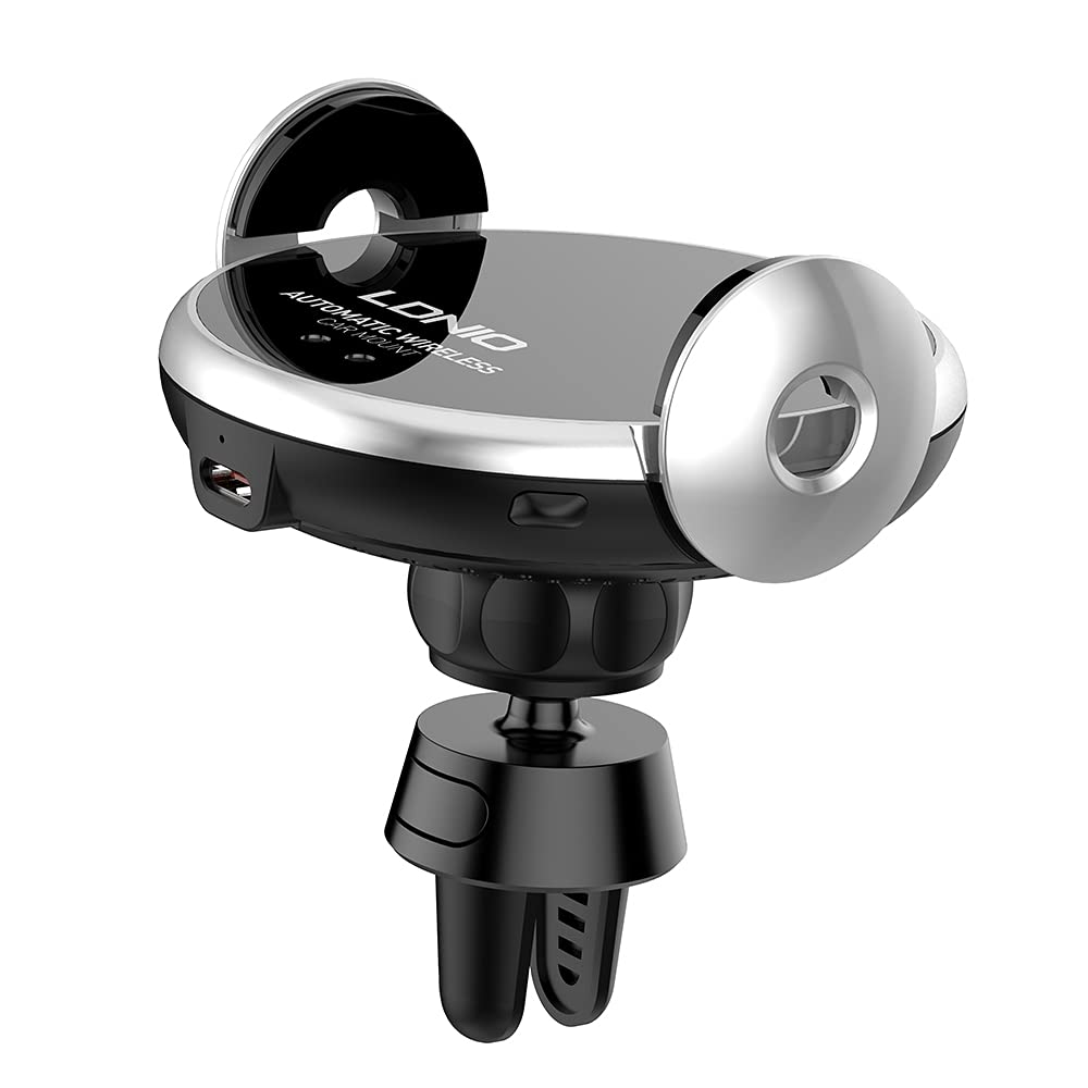 LDNIO MA02 15W Car Wireless Charger Stand – Fast Charging, Adjustable Design - Image 3