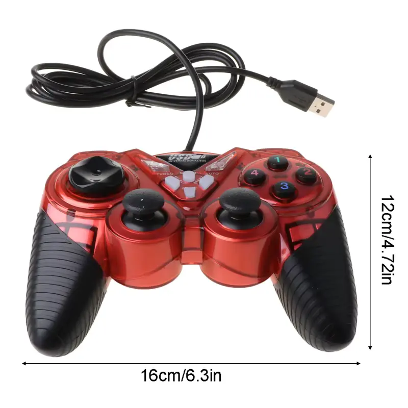 USB L2000 Double Shock Usb Game Controller - Image 3