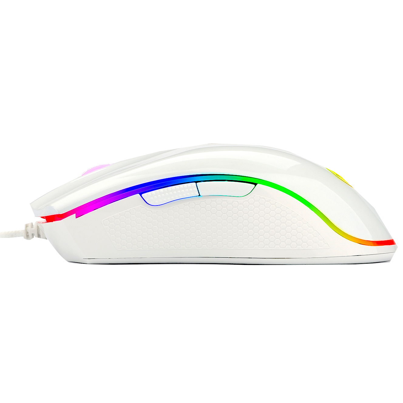 Redragon M711W COBRA RGB Gaming Mouse (White)