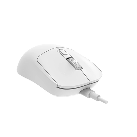 WIWU WM111 White Wired Office Mouse 6-Button Layout for Enhanced Productivity - Image 3