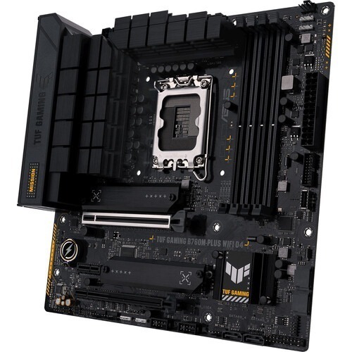 ASUS TUF GAMING B760M-PLUS WIFI D4 LGA1700 Micro-ATX Motherboard - Image 3