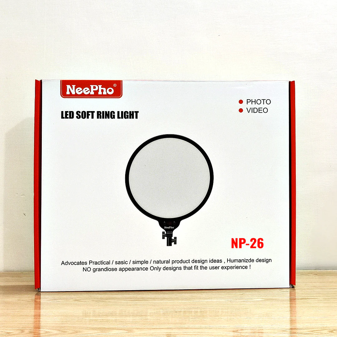 Neepho NP-26 Ring Light Soft LED - Image 3