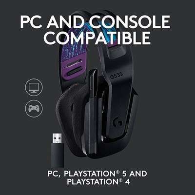 Logitech Headset PC-G535 LIGHTSPEED Wireless Gaming Headset(981-000973) - Image 3