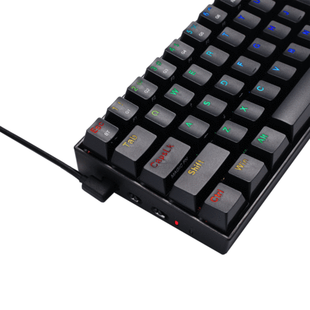 Redragon K530 RGB Draconic Wireless Mechanical Gaming Keyboard with Red Switches (Black)