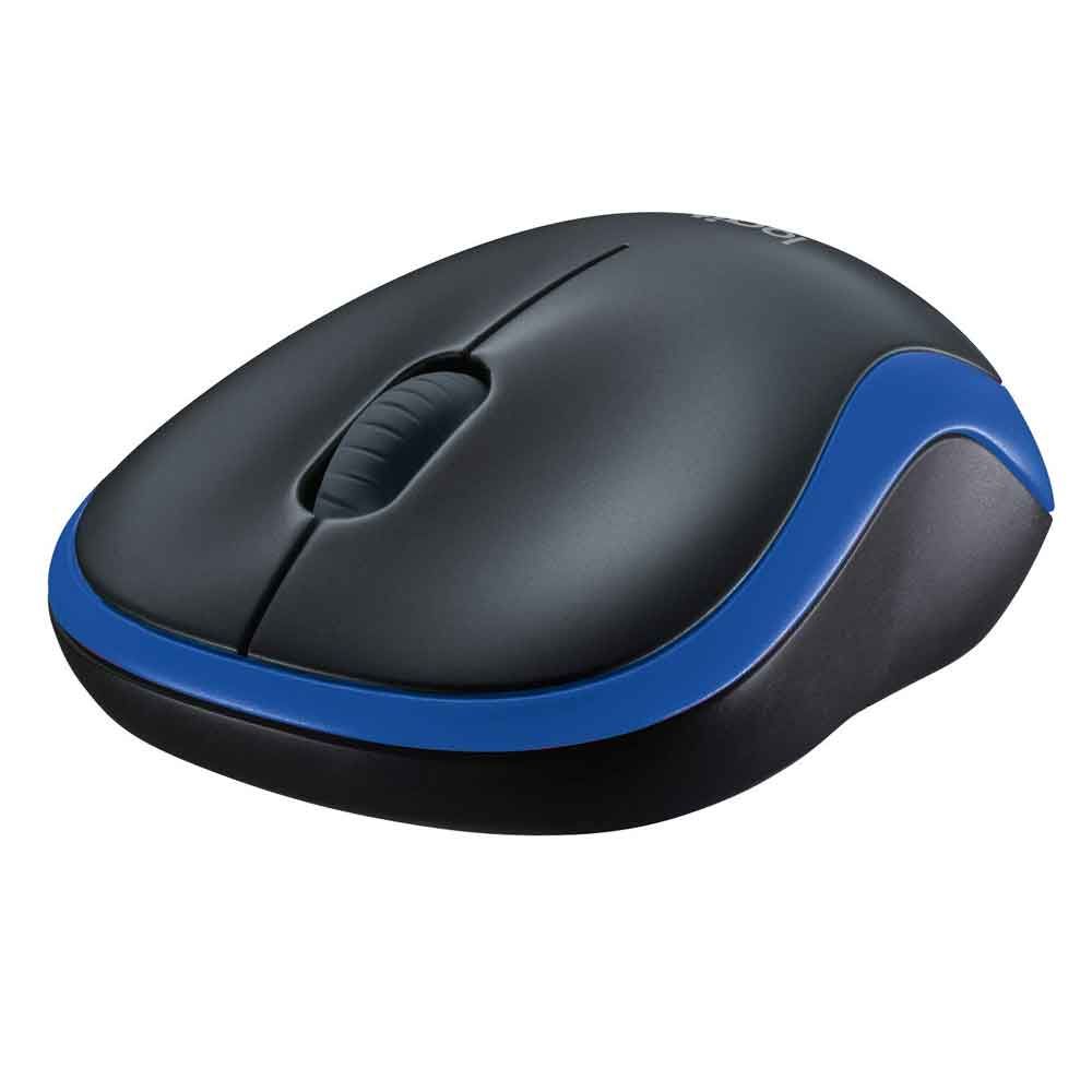 Logitech Wireless Mouse M185 Plug-and-play wireless (Blue) - Image 3