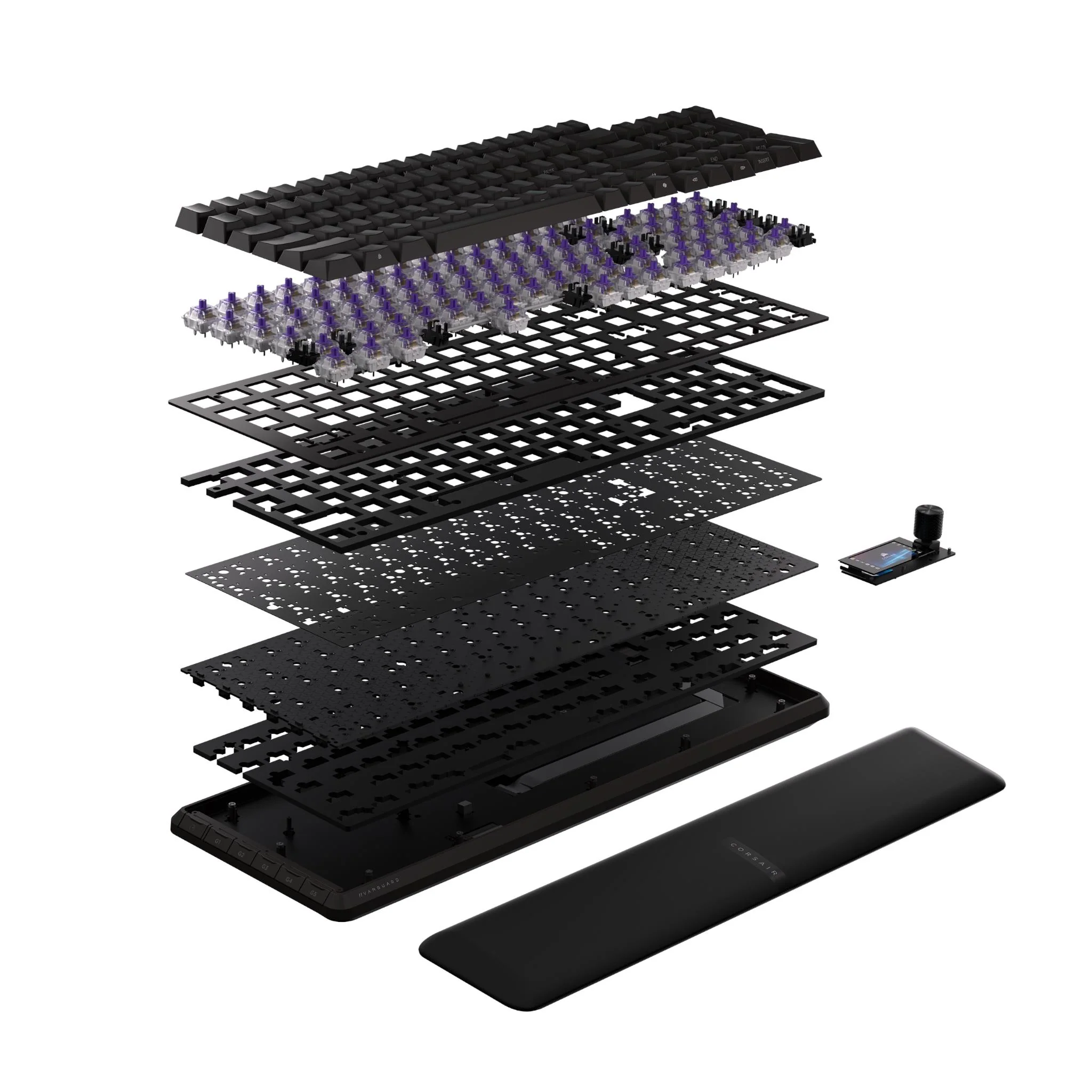 VANGUARD 96 Mechanical Gaming Keyboard, CORSAIR MLX Plasma - Image 3