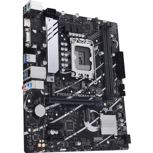 ASUS PRIME B760M-K D4 LGA1700 Mini-ATX Motherboard - Image 3
