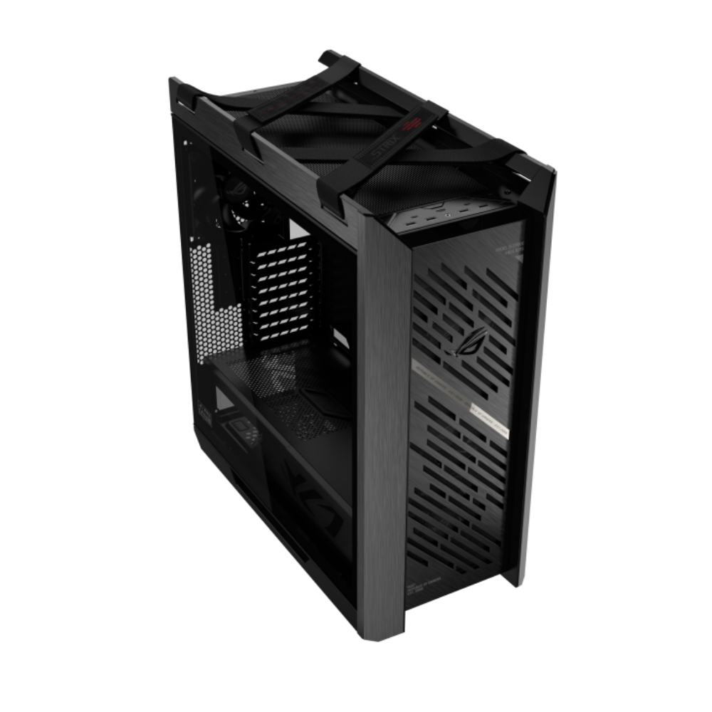 ASUS ROG Strix Helios II GX601S E-ATX Mid-Tower Gaming Case, 4x 140mm Pre-installed Fans – Black - Image 3