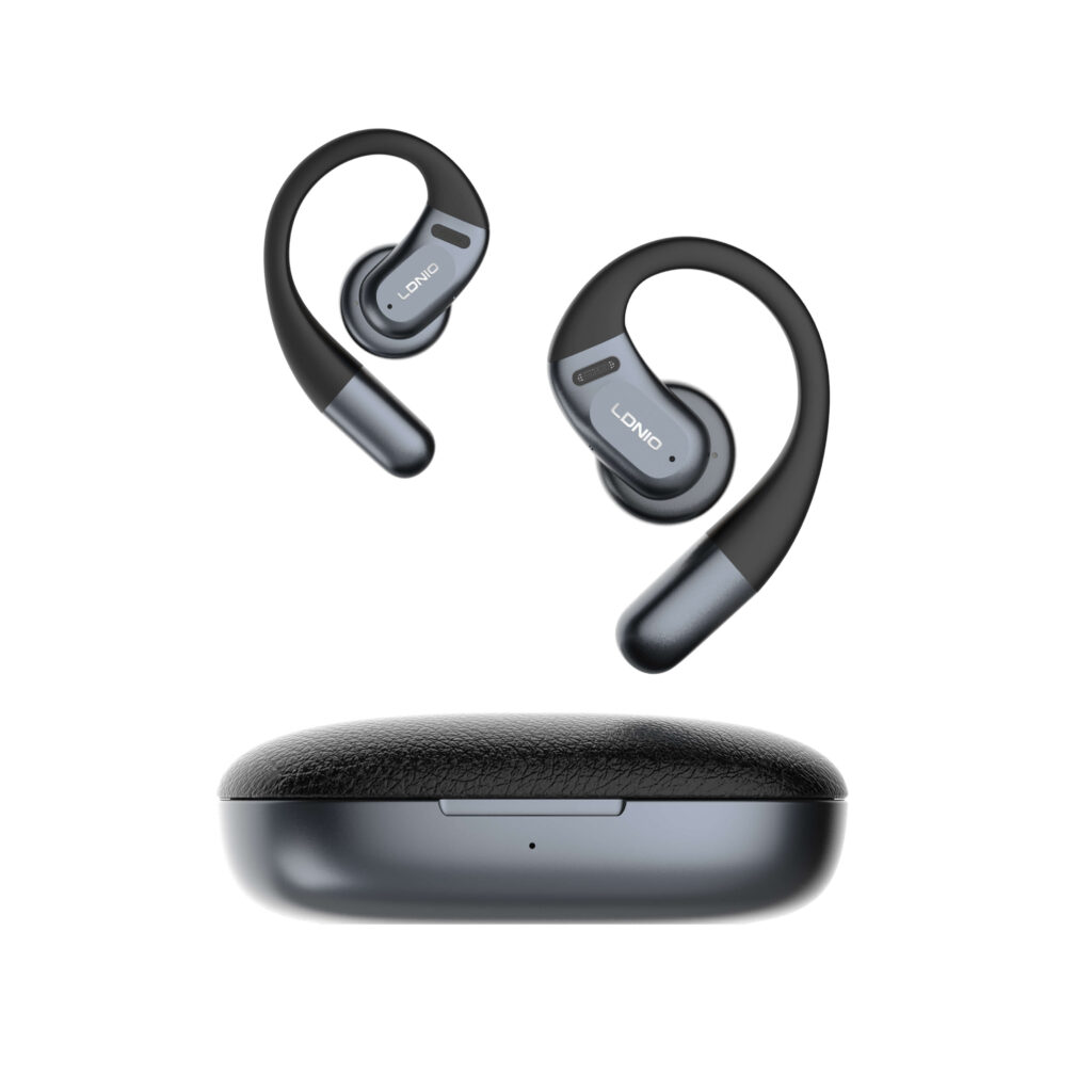 LDNIO T12 Wireless Stereo BT Earbuds Over-Ear Headphones - Image 3