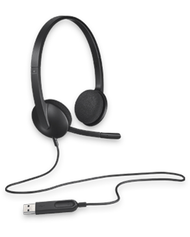 Logitech H340 Computer USB Headset (981-000477) - Image 3