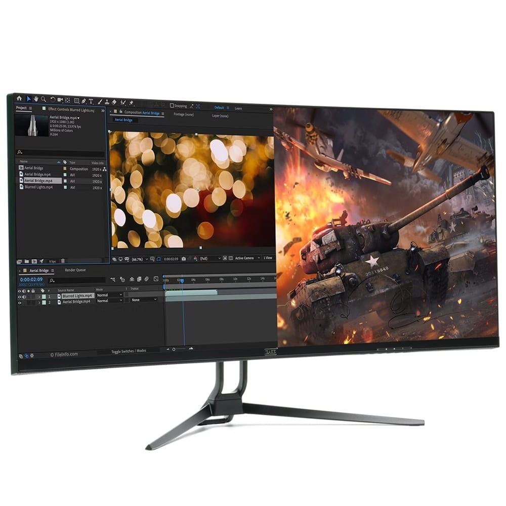 EASE PG34RWI 34″ Curved IPS Monitor - Image 3