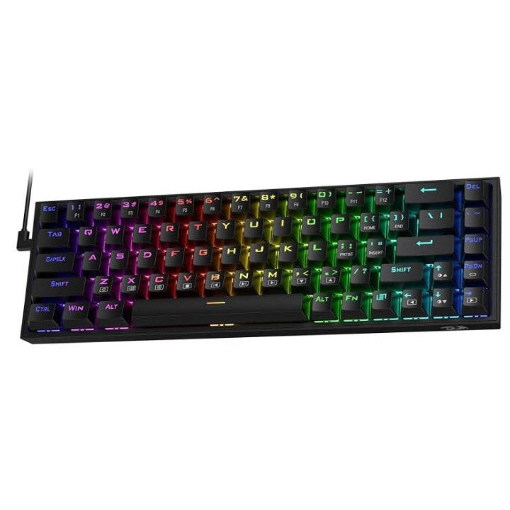 Redragon K631 Castor RGB Compact Gaming Keyboard