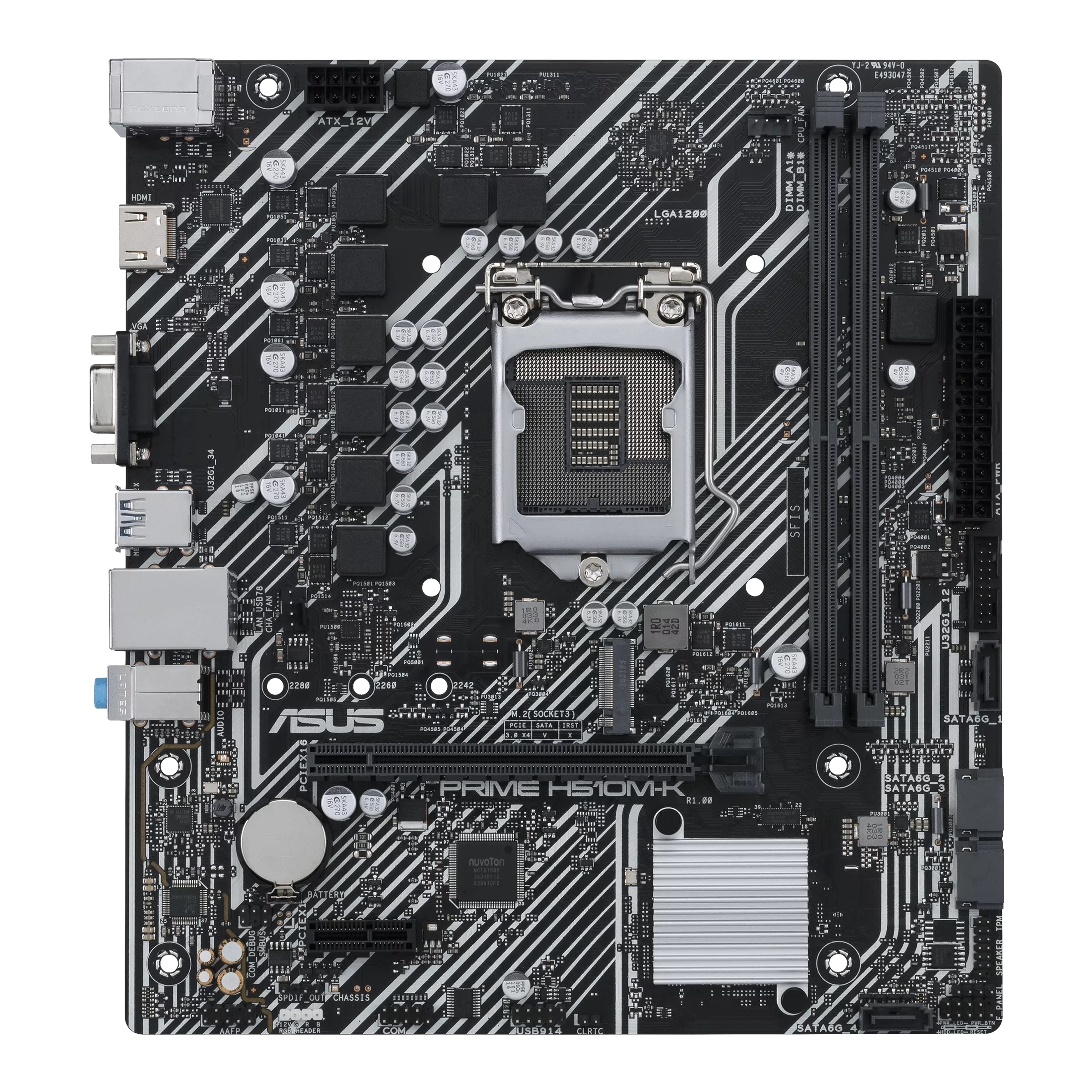 ASUS PRIME H510M-K (LGA 1200) Micro ATX Motherboard - Image 3