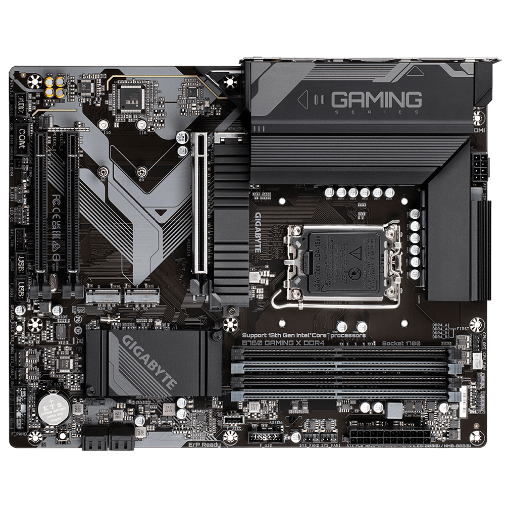Gigabyte Motherboard B760 Gaming X DDR4 (REV. 1.0) - Image 4