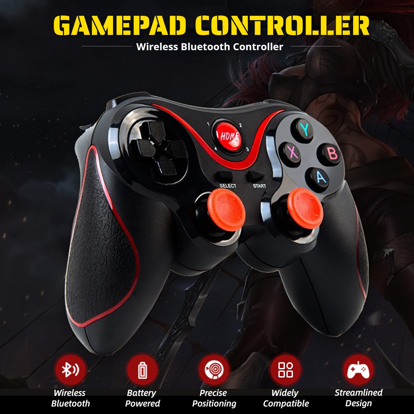 X3 Gaming Controller for Android iOS Mobile TV Computer Vibration - Image 4
