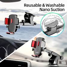 JOYROOM JR-OK3 Car Dashboard Phone Bracket Long Neck Mount – Black - Image 4