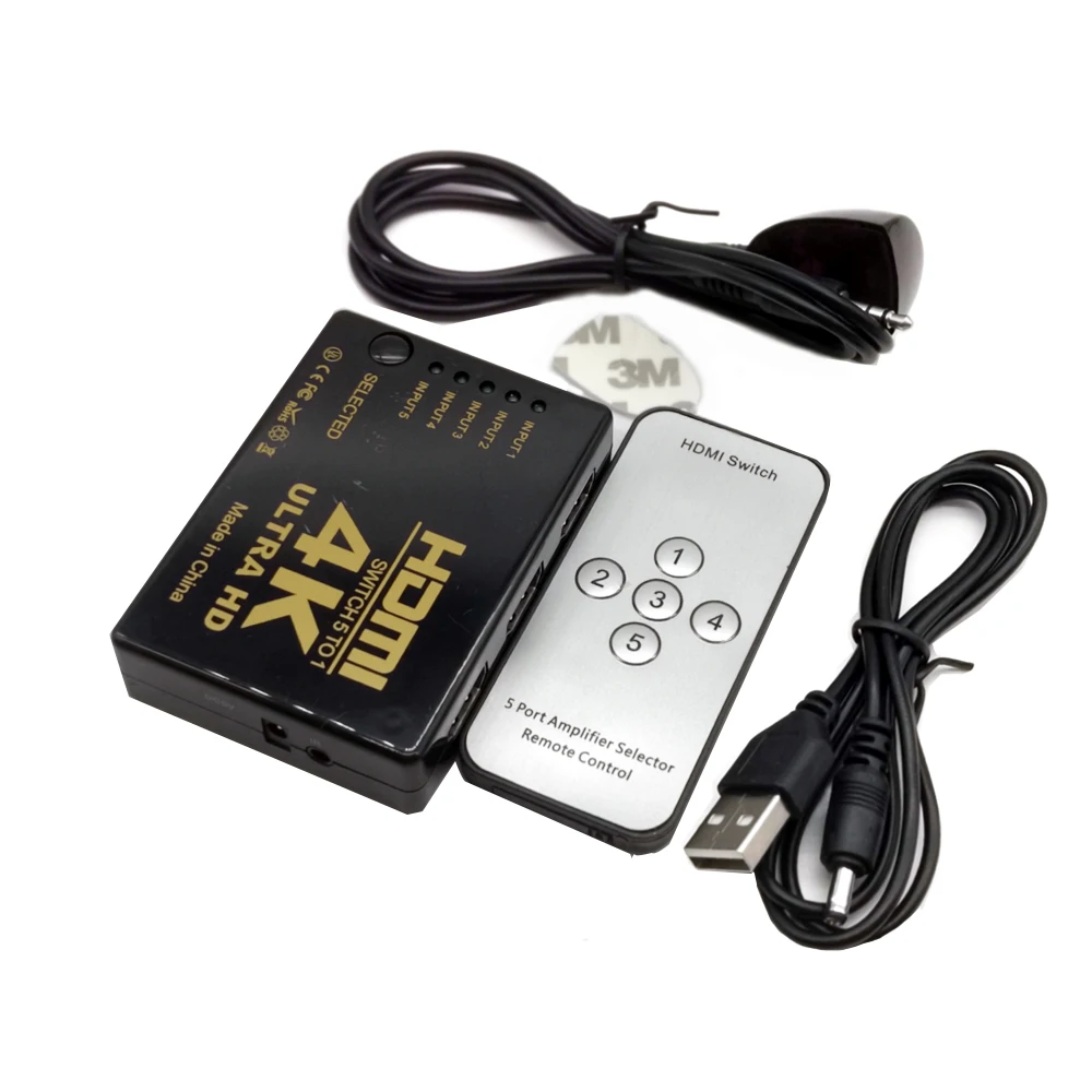HDMI Switch 2K 4K 5 Port - Image 4