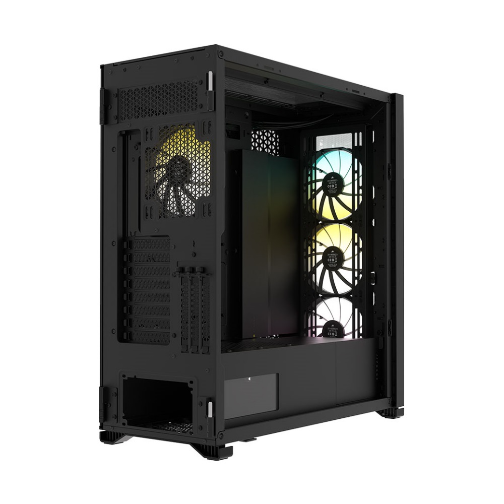 Corsair iCUE 7000X RGB Tempered Glass Full-Tower ATX PC Case — Black(CC-9011226-WW) - Image 4