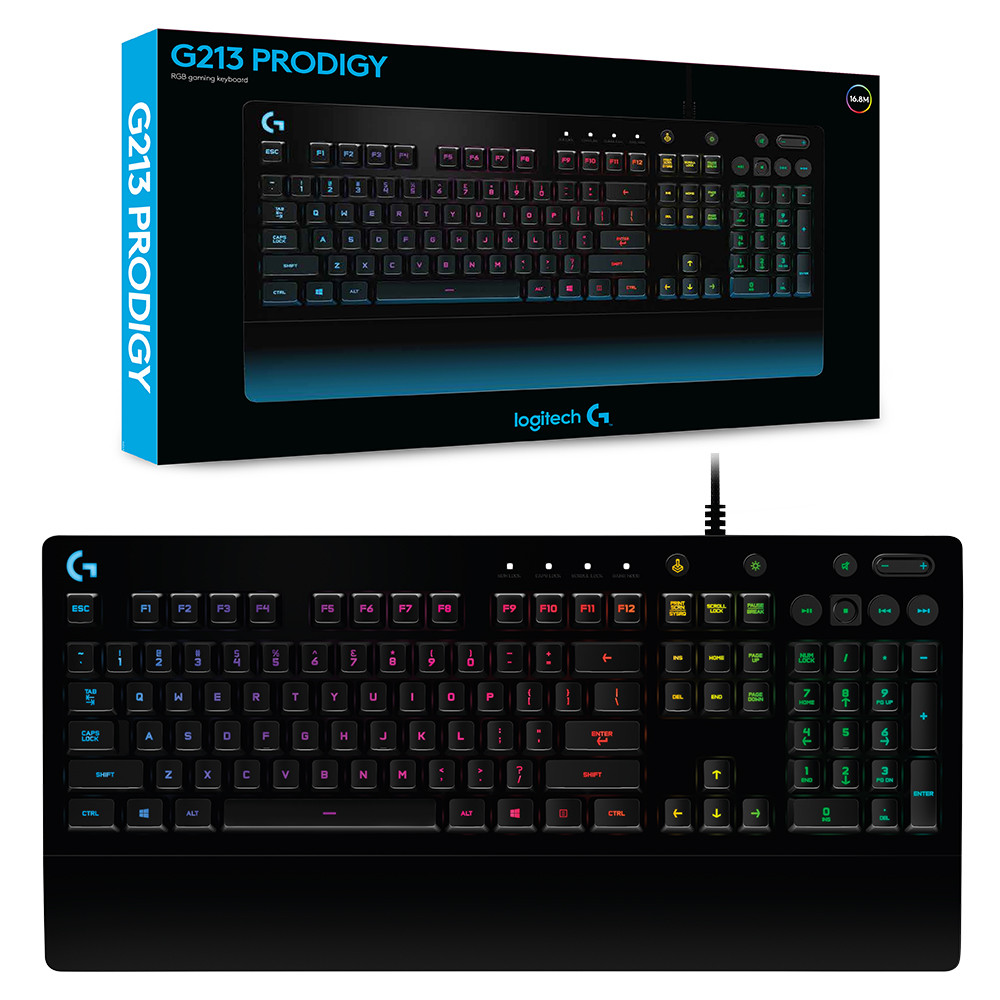 Logitech G213 Gaming Keyboard with Dedicated Media Controls - Image 4