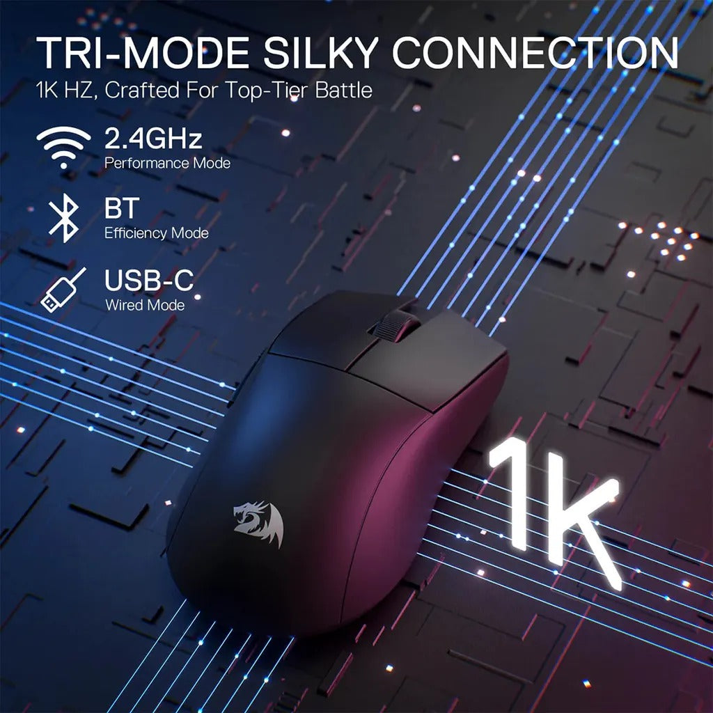 Redragon M916 KING PRO 26K DPI Ultra-light Wireless Gaming Mouse