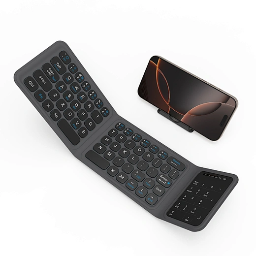 WIWU FMK-05 Foldable Wireless Keyboard Grey - Image 4