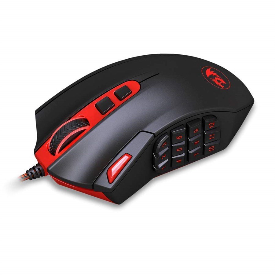Redragon M901-1 PERDITION 2 24000 DPI MMO RGB Gaming Mouse