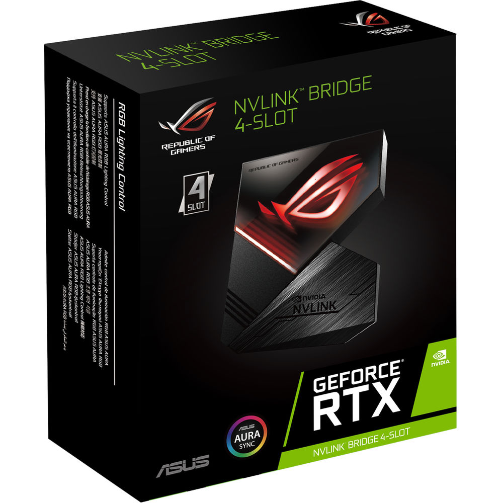ASUS ROG GeForce RTX NVLink Graphics Card – 4-Slot Spacing - Image 4