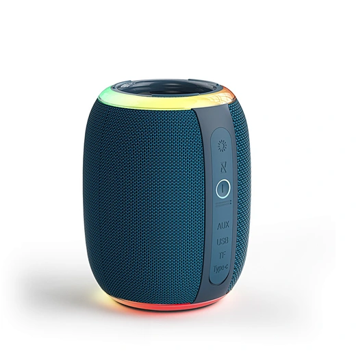 WIWU H9 Thunder Wireless Speaker neon lighting Five playback modes Blue - Image 4