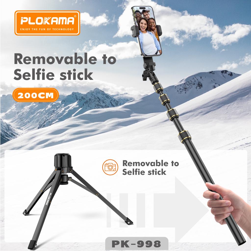 Plokama PK-998 All in One With Remote Tripod Stand - Image 4