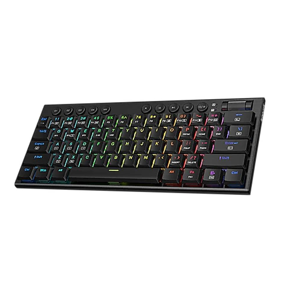 Redragon K632 RGB 60% Wired Mechanical Keyboard with Macro Keys (Black)