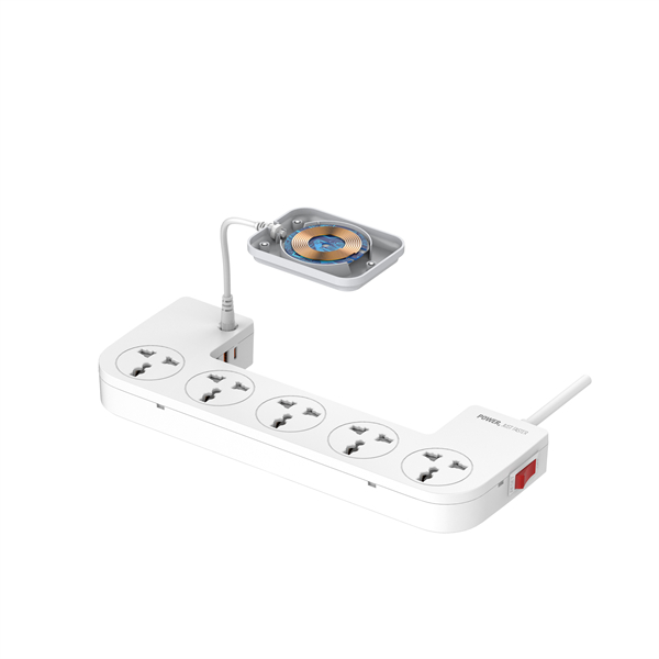 LDNIO SN5311W Universal Smart Power Strip with Wireless Charging - Image 5