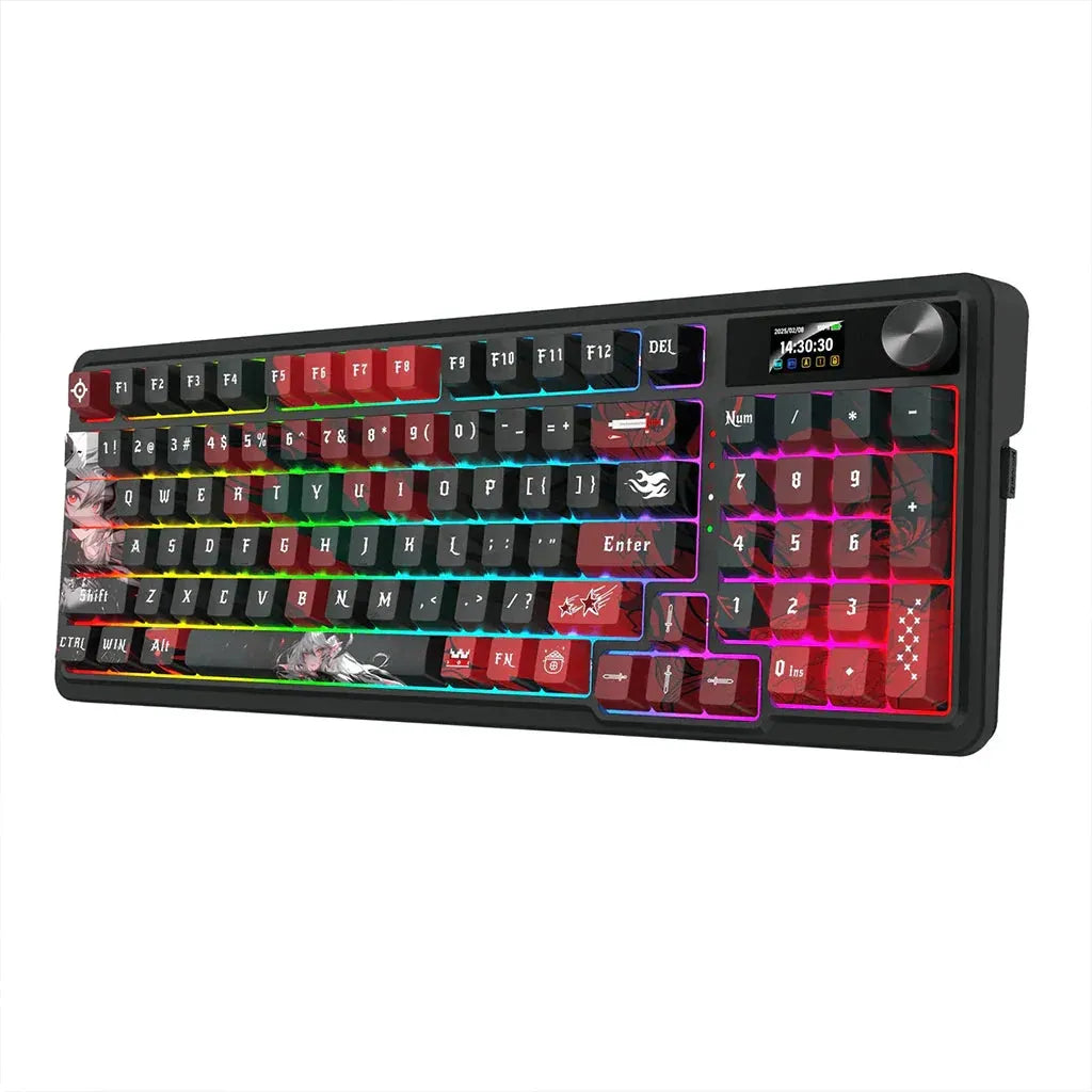 Redragon K719 PRO Wireless Gasket Hype Screen Anime Keyboard