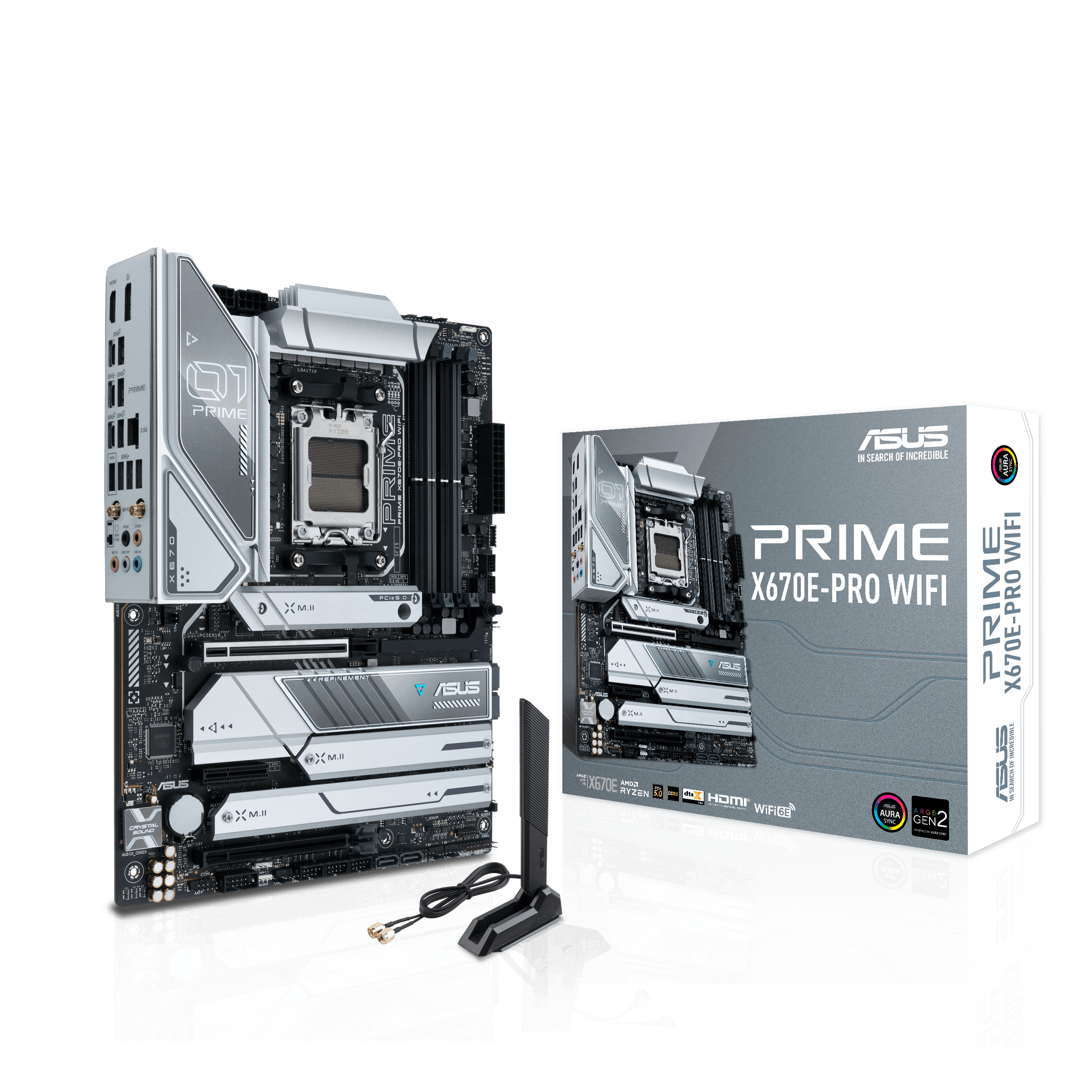 ASUS PRIME X670E-PRO WIFI-CSM MOTHERBOARD - Image 5