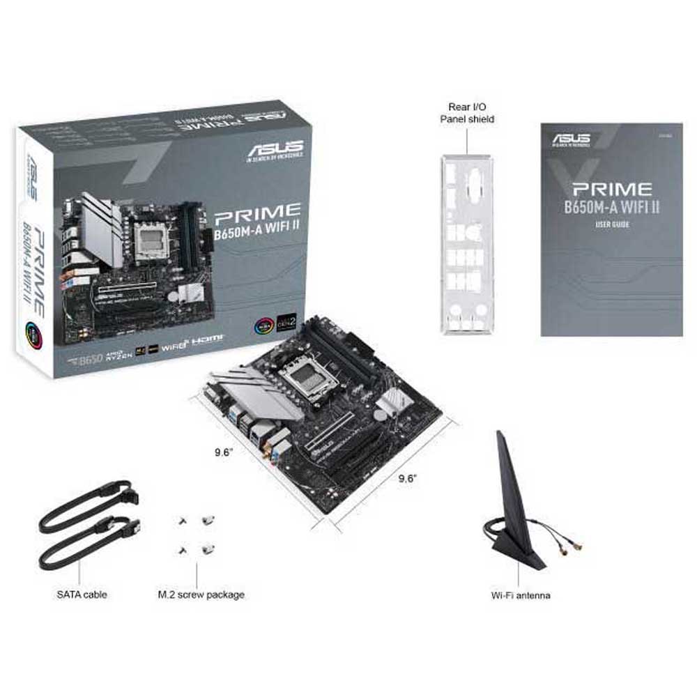 ASUS Prime B550M-K AM4 Micro ATX Motherboard