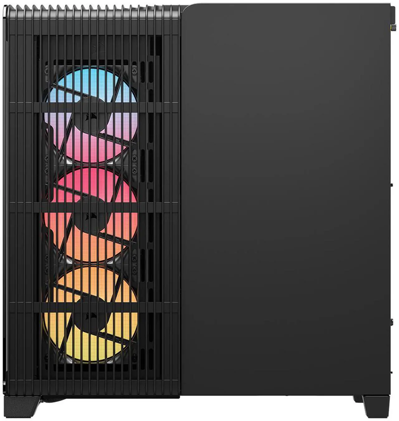 CORSAIR FRAME 4500X RS-R ARGB Panoramic Glass Mid-Tower PC Case – Panoramic Glass Exterior – InfiniRail - Image 5