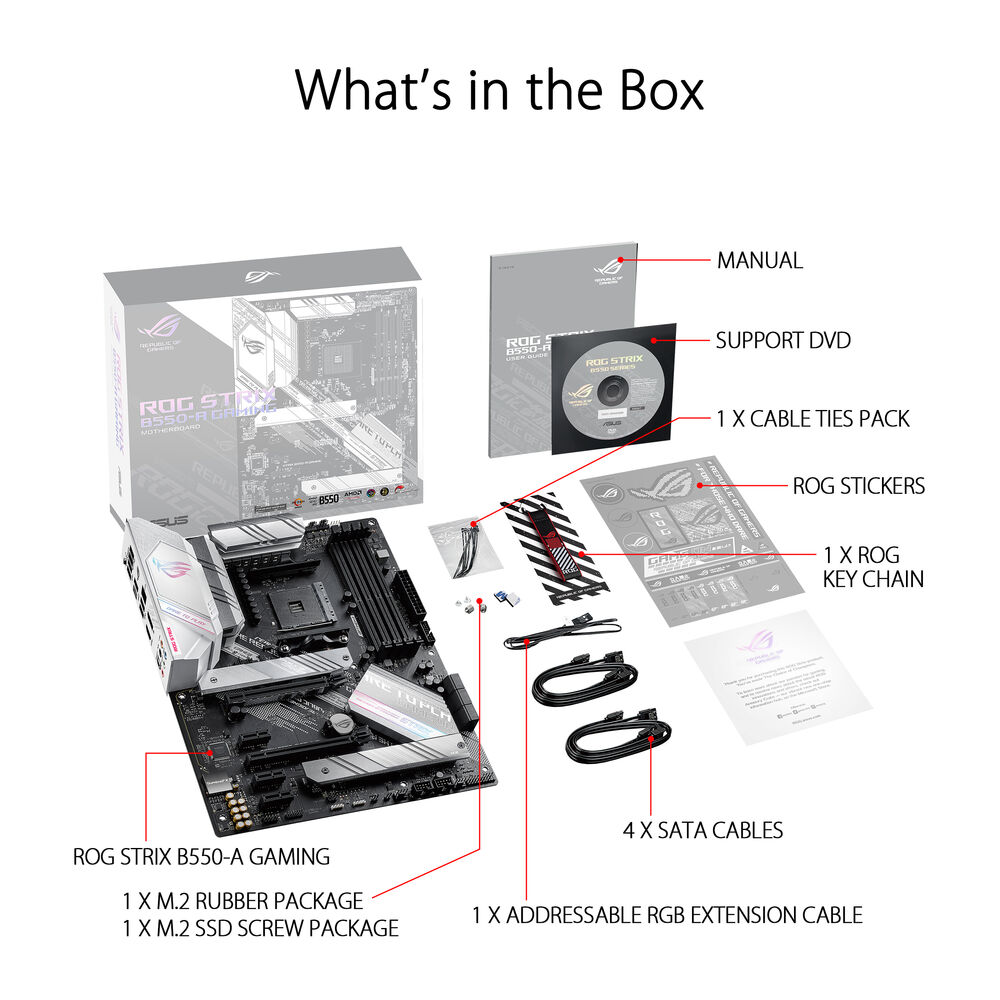 ASUS ROG Strix B550-A Gaming AM4 ATX Motherboard - Image 6