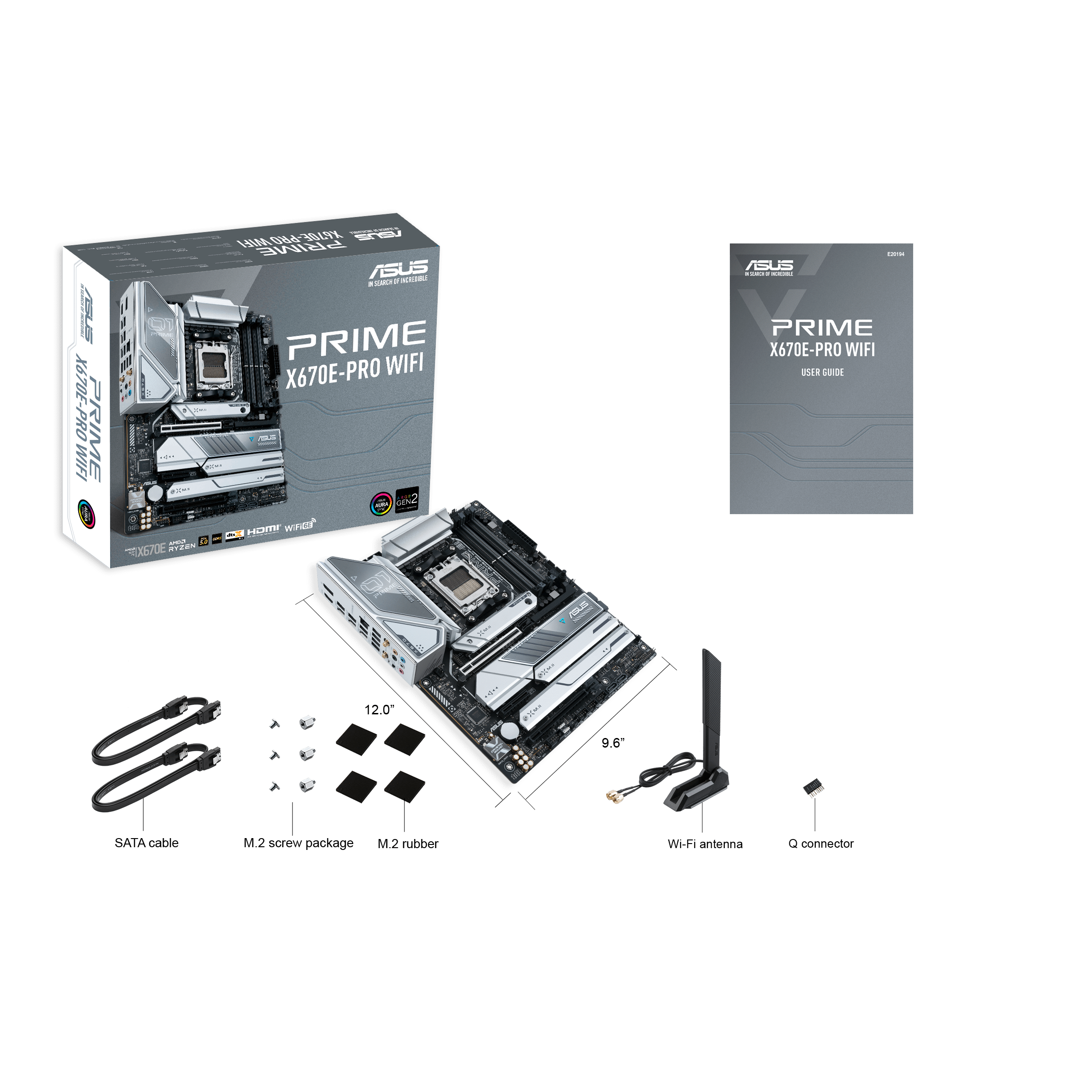 ASUS PRIME X670E-PRO WIFI-CSM MOTHERBOARD - Image 6
