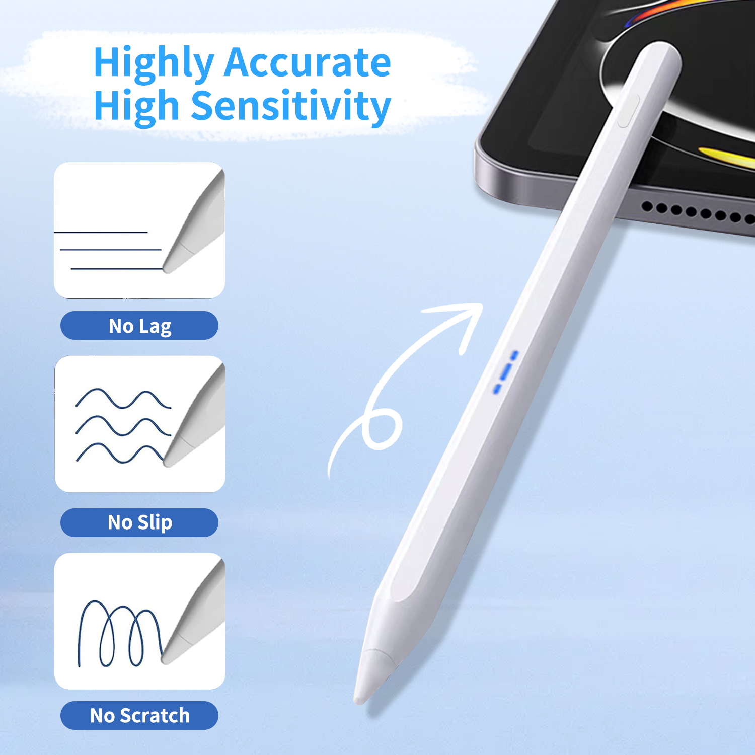 HAWK DP01 Universal Magnetic Stylus Pen for Android, OS & Windows Devices15 - Image 6