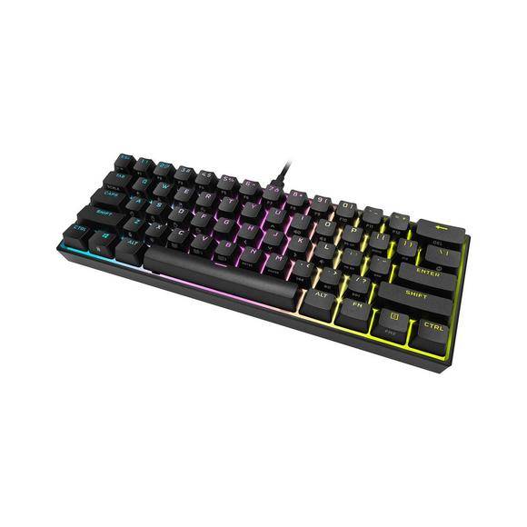 Corsair K65 RGB MINI 60% Mechanical Gaming Keyboard CHERRY MX SPEED Black - Image 6