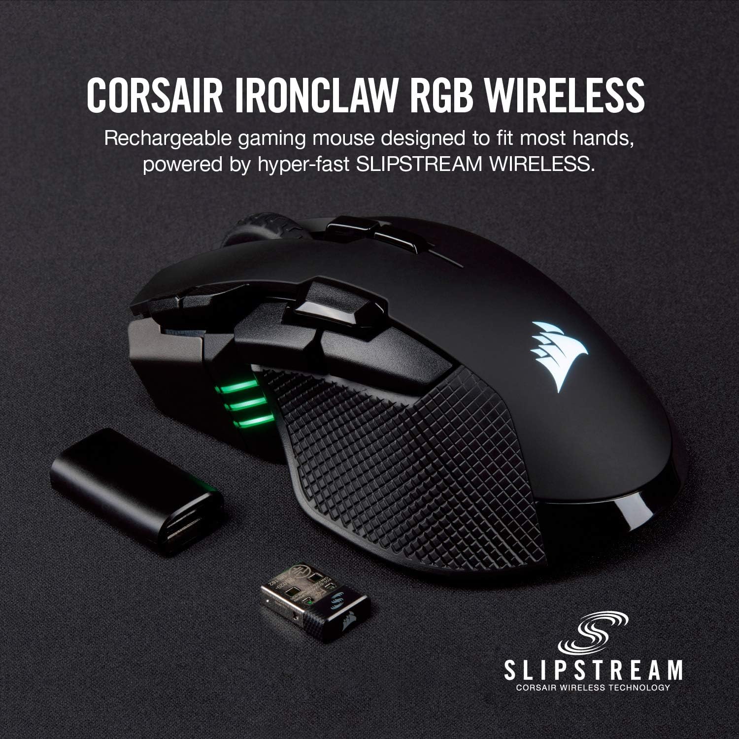 corsair ironclaw rgb wireless gaming mouse ap 1