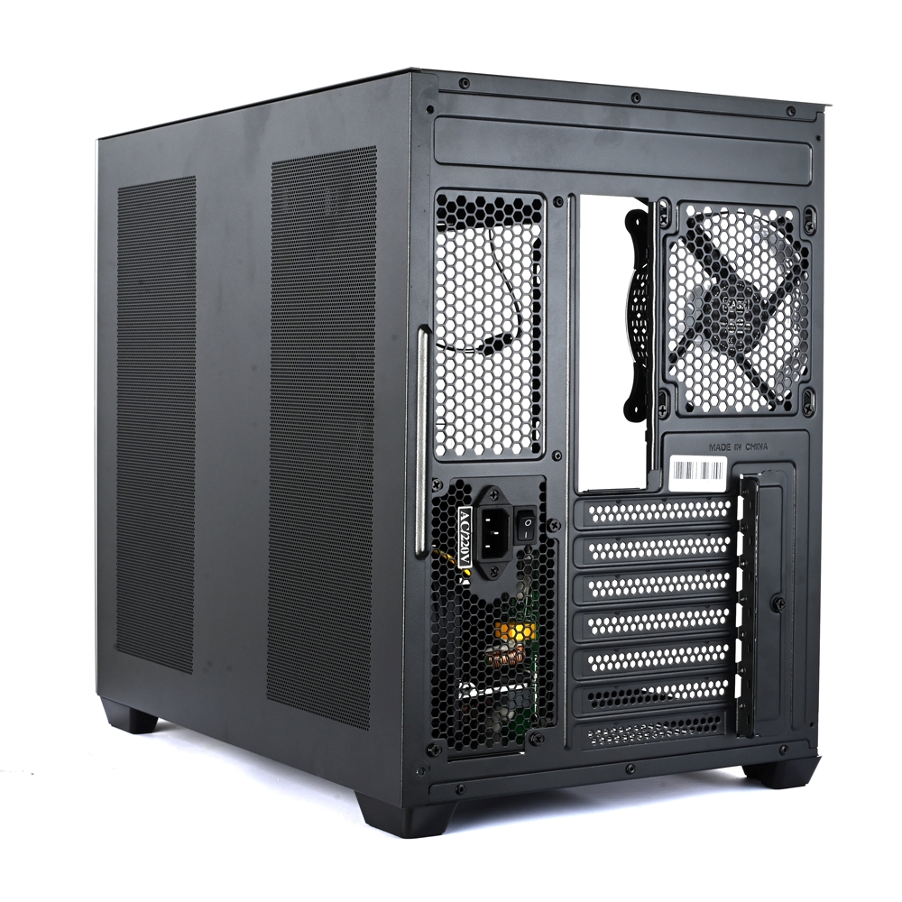EASE EC124B Tempered Glass Gaming Case-Black