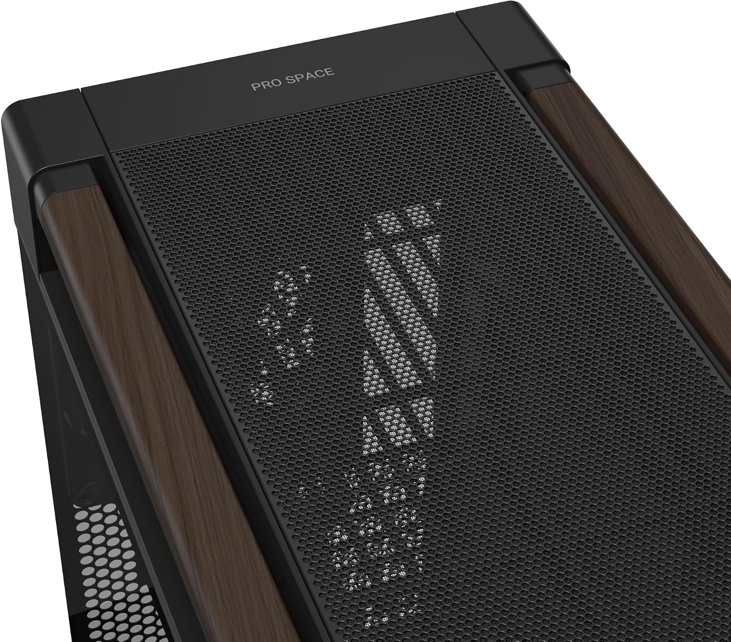 ASUS ProArt PA602 Wood Edition Modern Black E-ATX PC Case with Tempered Glass,Front Panel IR dust Indicator, Power Lock, - Image 7
