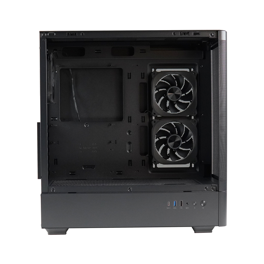 Ease EC123BM Panoramic Mesh ATX Gaming Case With Three ARGB Fans - Image 7