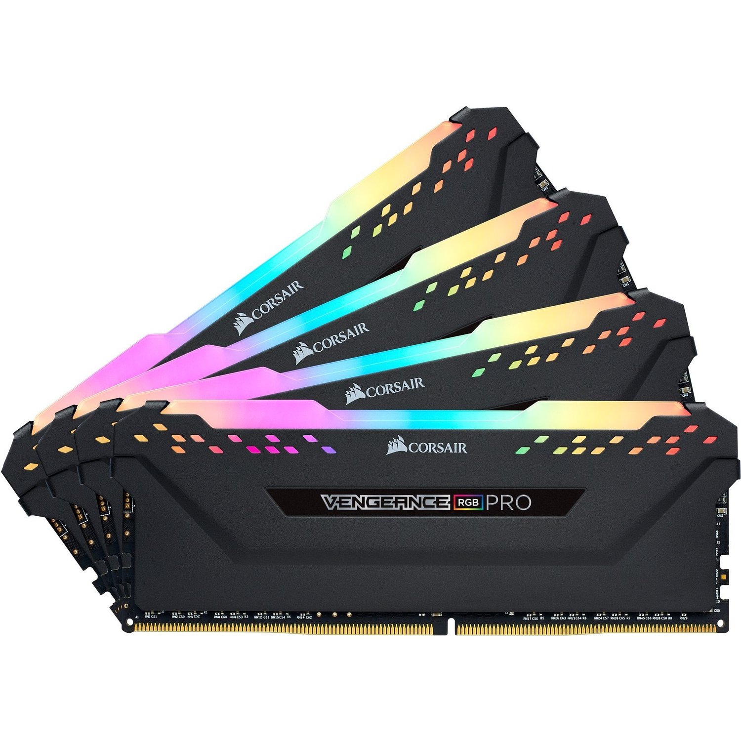 CORSAIR VENGEANCE® RGB PRO 32GB (2 x 16GB) DDR4 DRAM 3600MHz C18 Memory Kit — Black - Image 7