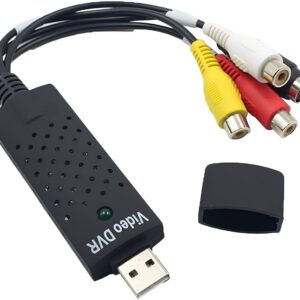 USB EasyCapture Card – HD Video Capture for Streaming & Recording